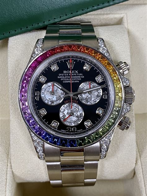 how much is rolex rainbow daytona|rolex rainbow daytona original price.